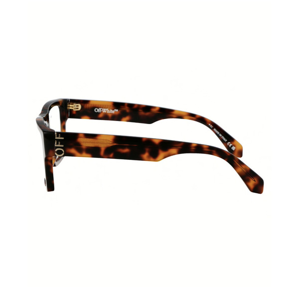 NWT OFF WHITE STYLE 46 HAVANA BLUE BLOCK LIGHT Havana Eyeglasses - Picture 4 of 5